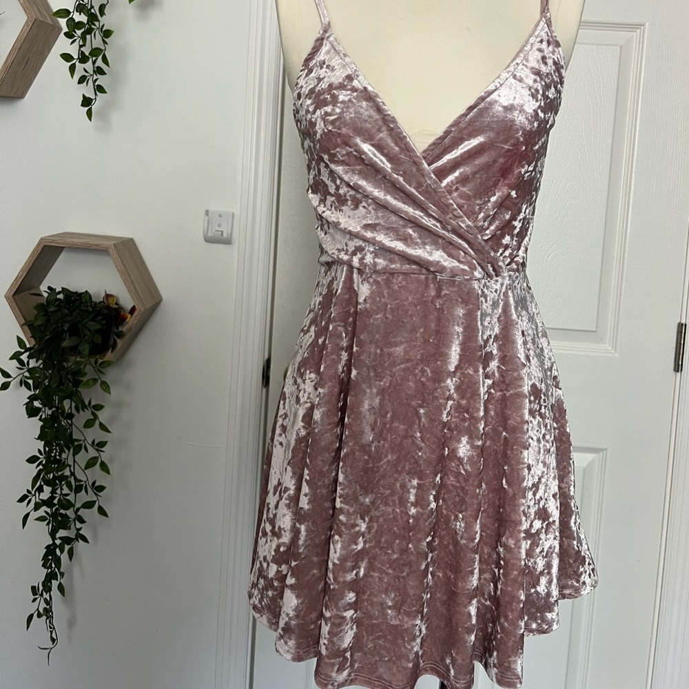 Pink small dress for winter or Summer